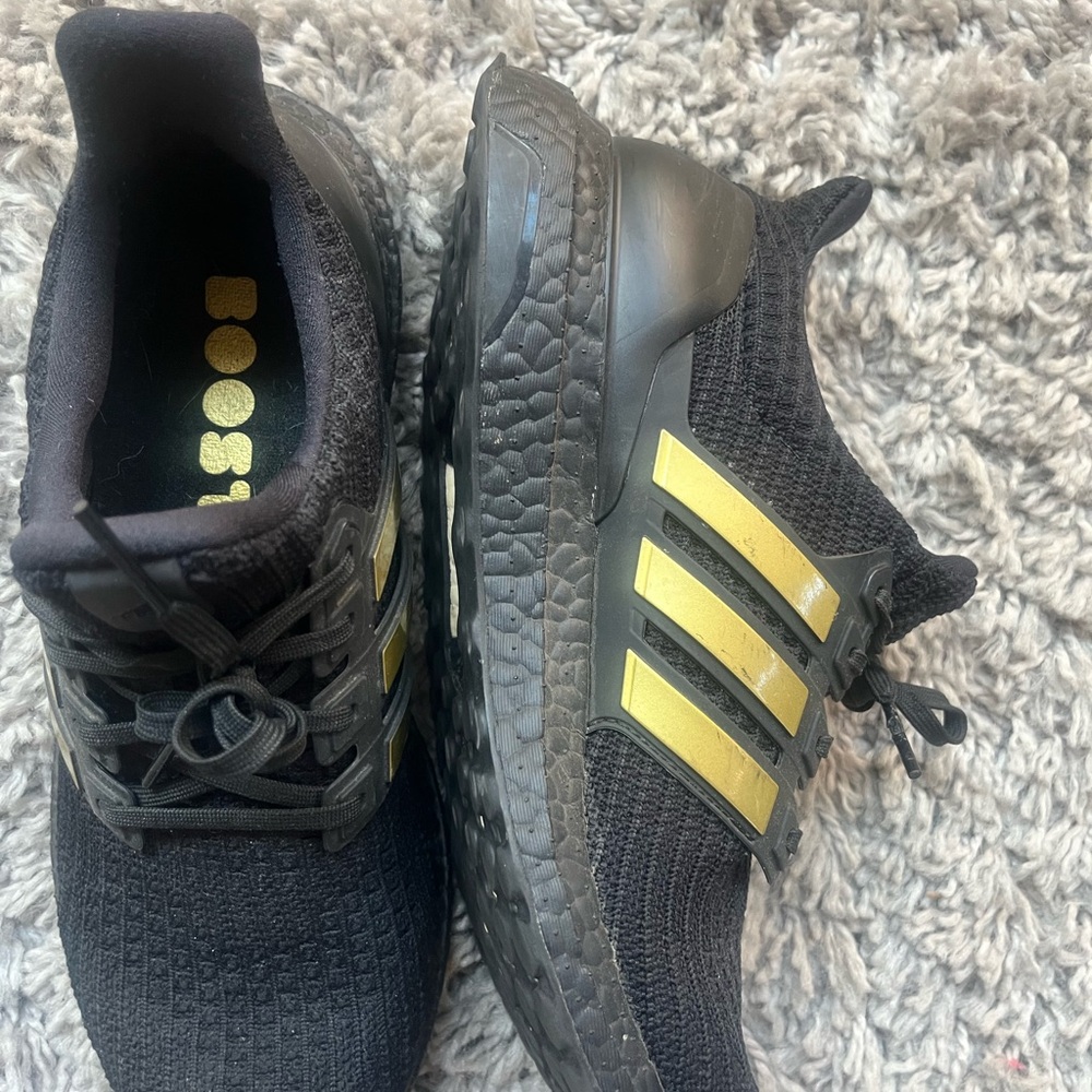 Adidas Ultraboost DNA Men's Black and Gold 8